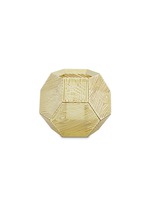 Main View -Click To Enlarge Etch wood brass tealight candleholder