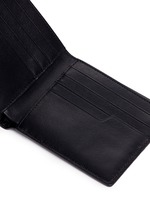 Detail View -Click To Enlarge 'Wink' perforated leather bifold wallet