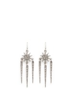 Main View -Click To Enlarge 'Nova' glass crystal pavé drop earrings