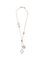Main View -Click To Enlarge 'Nova' asymmetric star pavé necklace