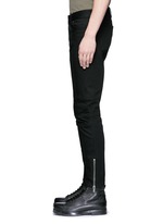 Detail View -Click To Enlarge Slim fit biker jeans