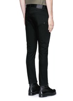 Back View -Click To Enlarge Slim fit biker jeans
