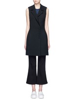 Main View -Click To Enlarge Crepe sleeveless dress