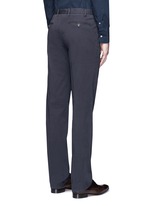Back View -Click To Enlarge Regular fit stretch cotton chinos