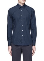 Main View -Click To Enlarge Slim fit paisley print cotton shirt