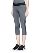 Front View -Click To Enlarge 'Guru NYC' performance capri leggings