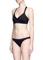 Figure View -Click To Enlarge Compression fabric bikini bottoms