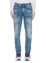 Detail View -Click To Enlarge 'Cross' carrot fit jeans