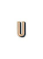 Main View -Click To Enlarge x Chaos Fashion 'U' alphabet leather sticker