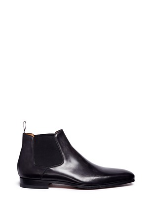 Main View - Click To Enlarge Main View - Click To Enlarge - Magnanni - Burnished leather Chelsea boots