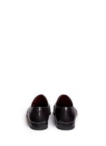 Back View -Click To Enlarge Three eyelet leather Derbies
