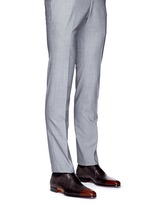Figure View -Click To Enlarge Three eyelet leather Derbies