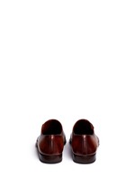 Back View -Click To Enlarge Artesano sole side lace-up leather Oxfords
