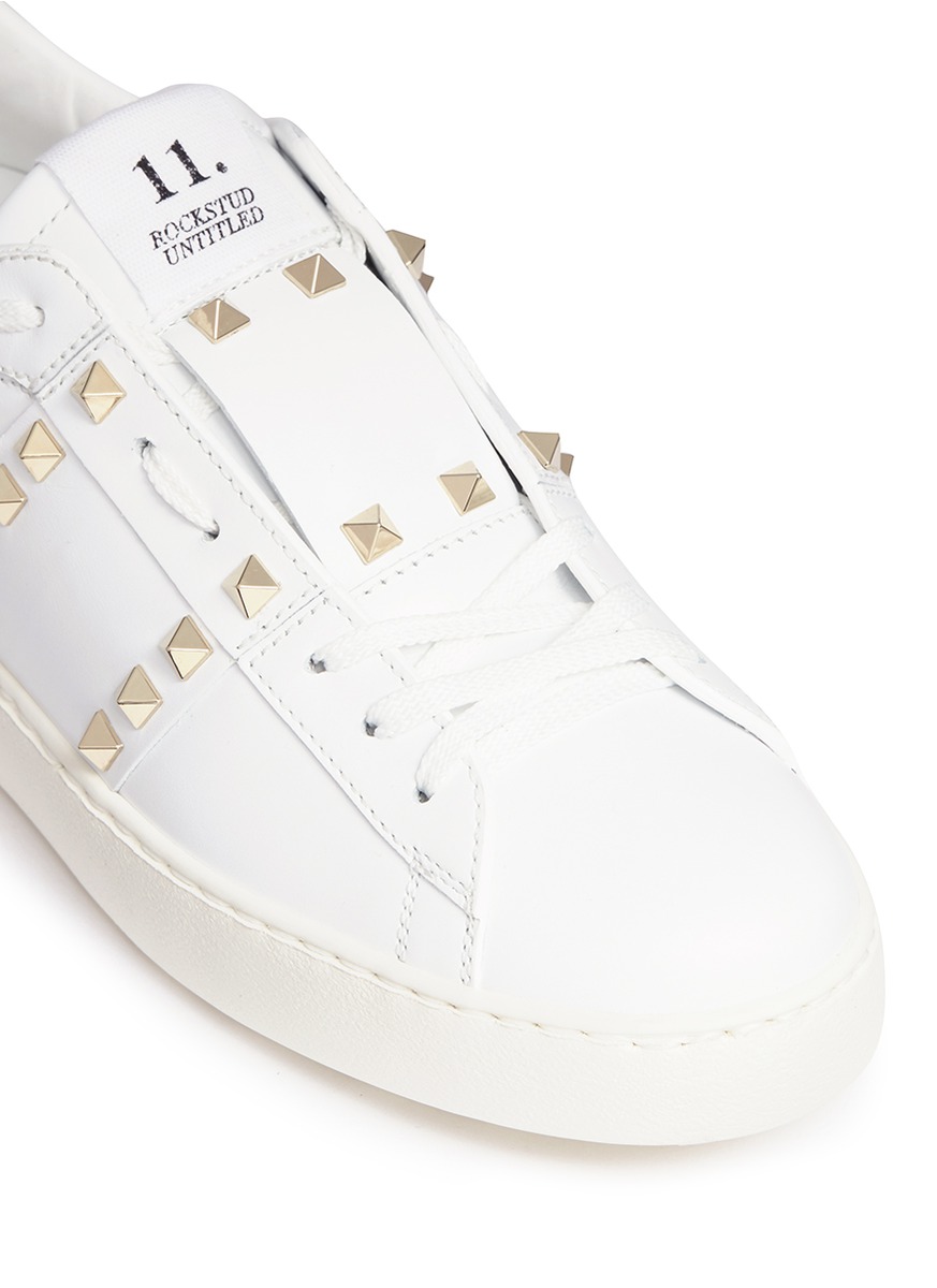 valentino untitled open sneaker