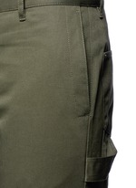 Detail View -Click To Enlarge Slim fit cotton cargo pants