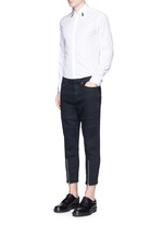 Figure View -Click To Enlarge Japanese jersey denim pants