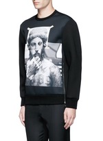 Front View -Click To Enlarge 'Tattoo Sculpture' print sweatshirt