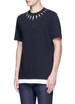 Front View -Click To Enlarge Thunderbolt print T-shirt