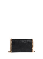 Back View -Click To Enlarge 'Falabella' mini shaggy deer crossbody chain bag