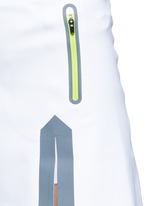 Detail View -Click To Enlarge Neon trim tech jersey tennis skirt