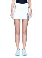 Main View -Click To Enlarge Neon trim tech jersey tennis skirt