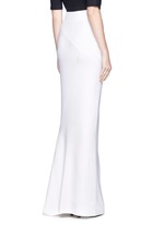 Back View -Click To Enlarge Asymmetric hem maxi skirt