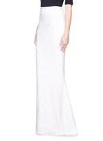 Front View -Click To Enlarge Asymmetric hem maxi skirt