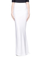 Main View -Click To Enlarge Asymmetric hem maxi skirt