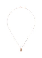 Main View -Click To Enlarge 'Little Buddha' 18k gold diamond necklace