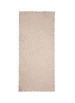 Main View -Click To Enlarge Raw edge superfine cashmere shawl