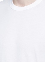 Detail View -Click To Enlarge Crew neck cotton jersey T-shirt