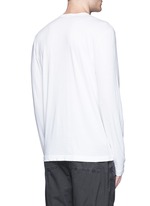 Back View -Click To Enlarge Crew neck cotton jersey T-shirt