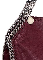 Detail View -Click To Enlarge 'Falabella' mini shaggy deer crossbody chain tote
