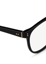 Detail View -Click To Enlarge Round acetate optical glasses