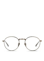 Main View -Click To Enlarge Round titanium optical glasses