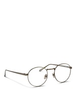 Figure View -Click To Enlarge Round titanium optical glasses