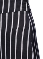 Detail View -Click To Enlarge Split side stripe culottes