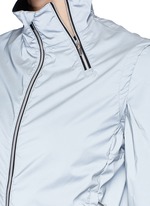 Detail View -Click To Enlarge 'Action' reflective zip jacket