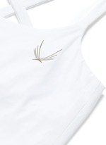 Detail View -Click To Enlarge 'Core Performance' cross back tank top