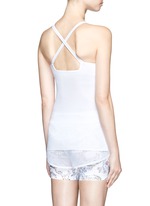Back View -Click To Enlarge 'Core Performance' cross back tank top