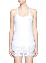 Main View -Click To Enlarge 'Core Performance' cross back tank top