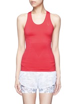 Main View -Click To Enlarge Technical knit racerback tank top
