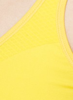 Detail View -Click To Enlarge Technical knit sports bra