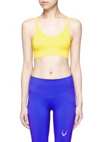 Main View -Click To Enlarge Technical knit sports bra