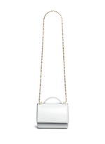 Main View -Click To Enlarge 'Pandora Box' mini saffiano patent leather chain bag
