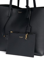 Detail View -Click To Enlarge Large calfskin leather tote