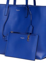 Detail View -Click To Enlarge Large calfskin leather tote