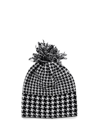 Main View - Click To Enlarge Main View - Click To Enlarge - Stella McCartney - Mix houndstooth star beanie