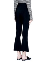 Back View -Click To Enlarge Cropped fishtail pants
