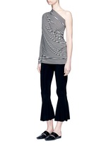 Figure View -Click To Enlarge Cropped fishtail pants